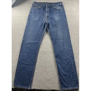 Vintage Levi's 505 Jeans Orange Tab Regular Fit‎ Straight Leg 90's 40x34 (37x33)